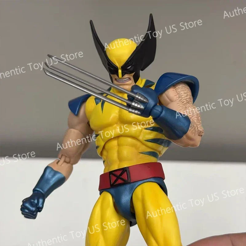 Original Ct Toys Wolverine Action Figure Deadpool Mafex 096 Figure Mafex 138 X Men Comic Version Figurine Collection Model Toys