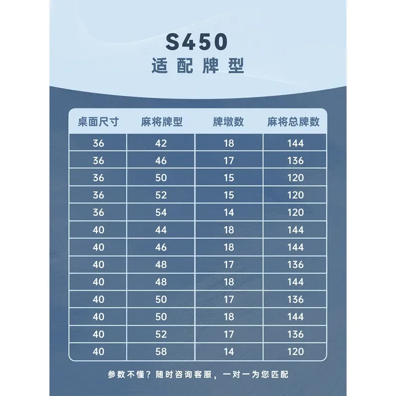 Mayou Automatic Mahjong Machine Classic Four Port Silent Household Dining Table Dual Purpose Chess and Card Room Game Table