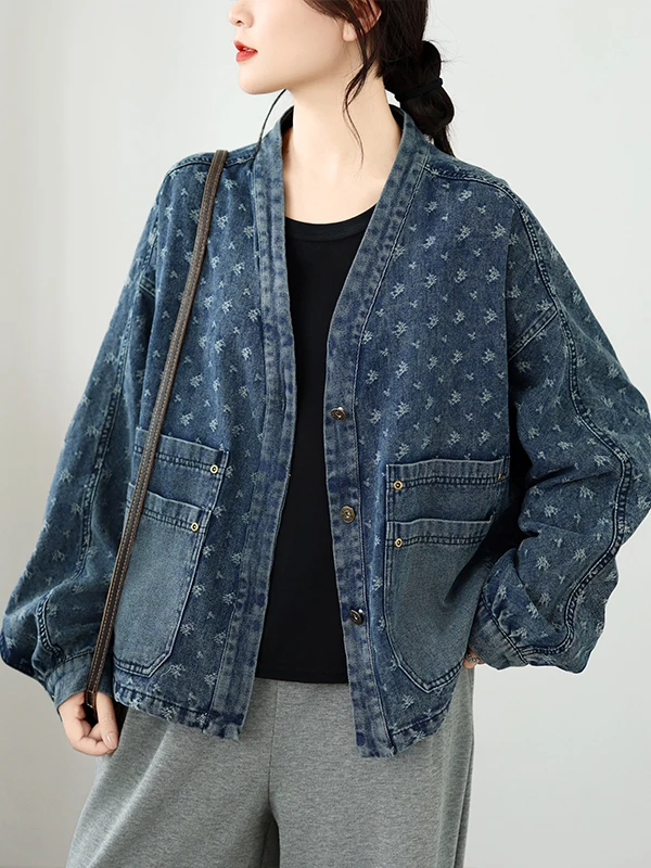 Джинсовый кардиган с цветочной – обзор и цена Embroidery Cardigan