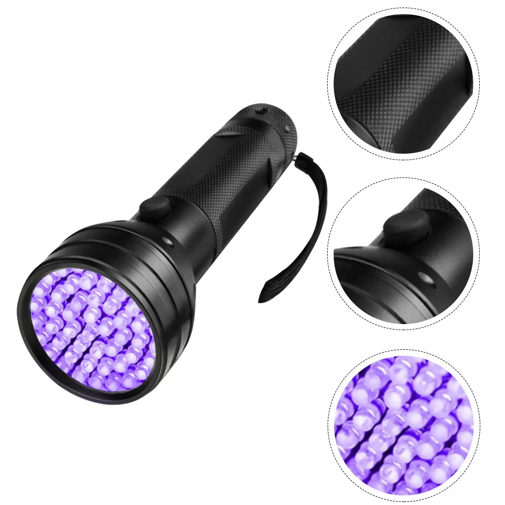 

Uv Flashlight Black Light Torch 51 Pet Urine Detection Compact Waterproof For Camping Hunting Fishing Inspection
