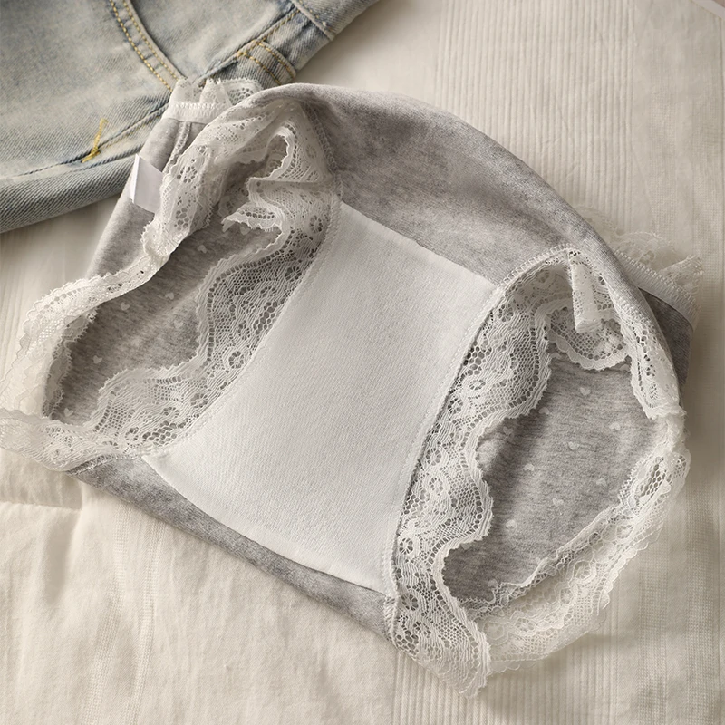 Underpants Women Fashion Lace Panties for Women Women's Lingerie Sexy Panties Set Pack Cute Underwear Lady Women's Cotton Briefs - Image 5