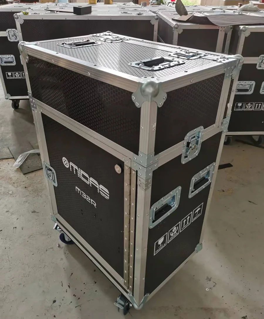 For M 32 R Flight Case Flight Hydraulic Flip DJ Road Case For Midas M 32 R Mixer