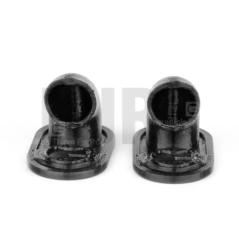 2 قطعة UDR نموذج محرك السيارة العادم الأنابيب ثلاثية الأبعاد الطباعة الذيل أنبوب العادم مدخل هواء ل 1:7 UDR 1:6 LOSI RC قطع غيار السيارات/الشاحنات