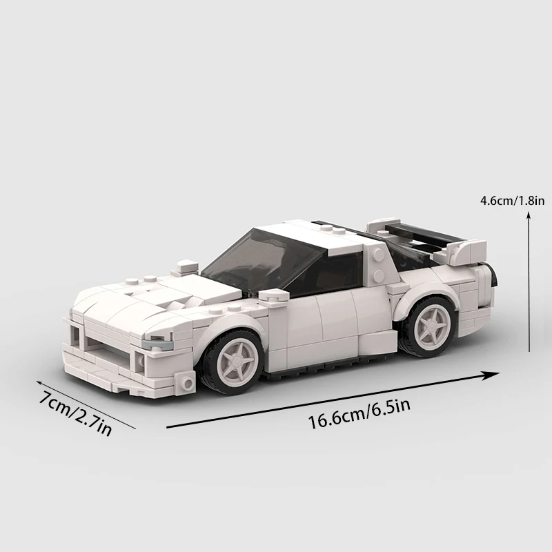 Klassischer Rennwagen-Modellbausatz – eine ideale Wahl für Halloween- und Weihnachtsgeschenke sowie eine Sammlerstück-Heimdekoration