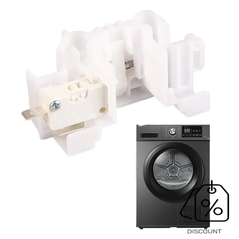 ABKR-para cerradura de puerta de secadora Little Swan TH100-H16G H36WT H32Y secadora NH06WY VH88WY pestillo de secadora piezas de repuesto botón interruptor de puerta