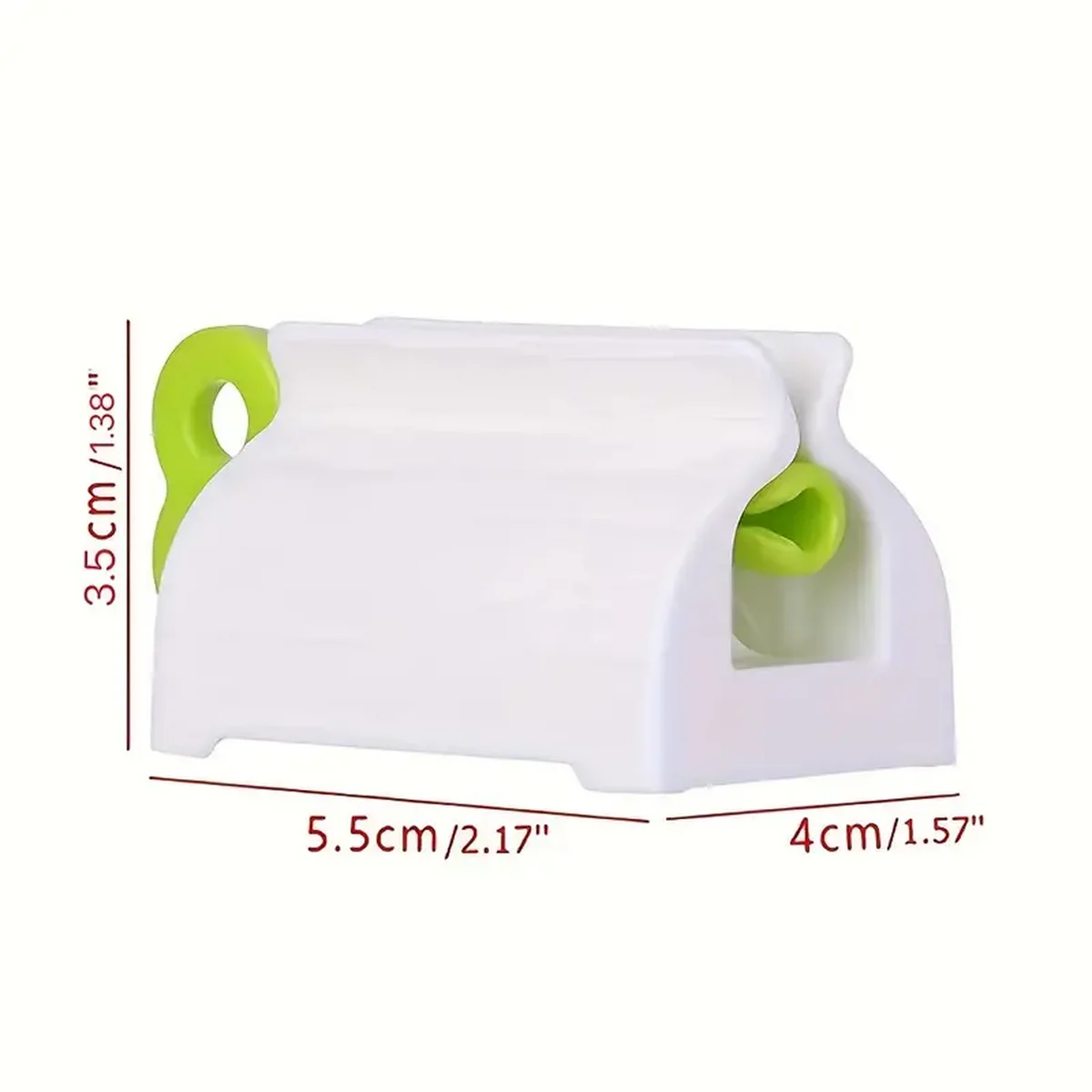 Durable Plastic Toothpaste Squeezer Set Easy Roll Dispenser for Toothpaste Facial Cleanser Cosmetics Oral Care Bathroom Tools