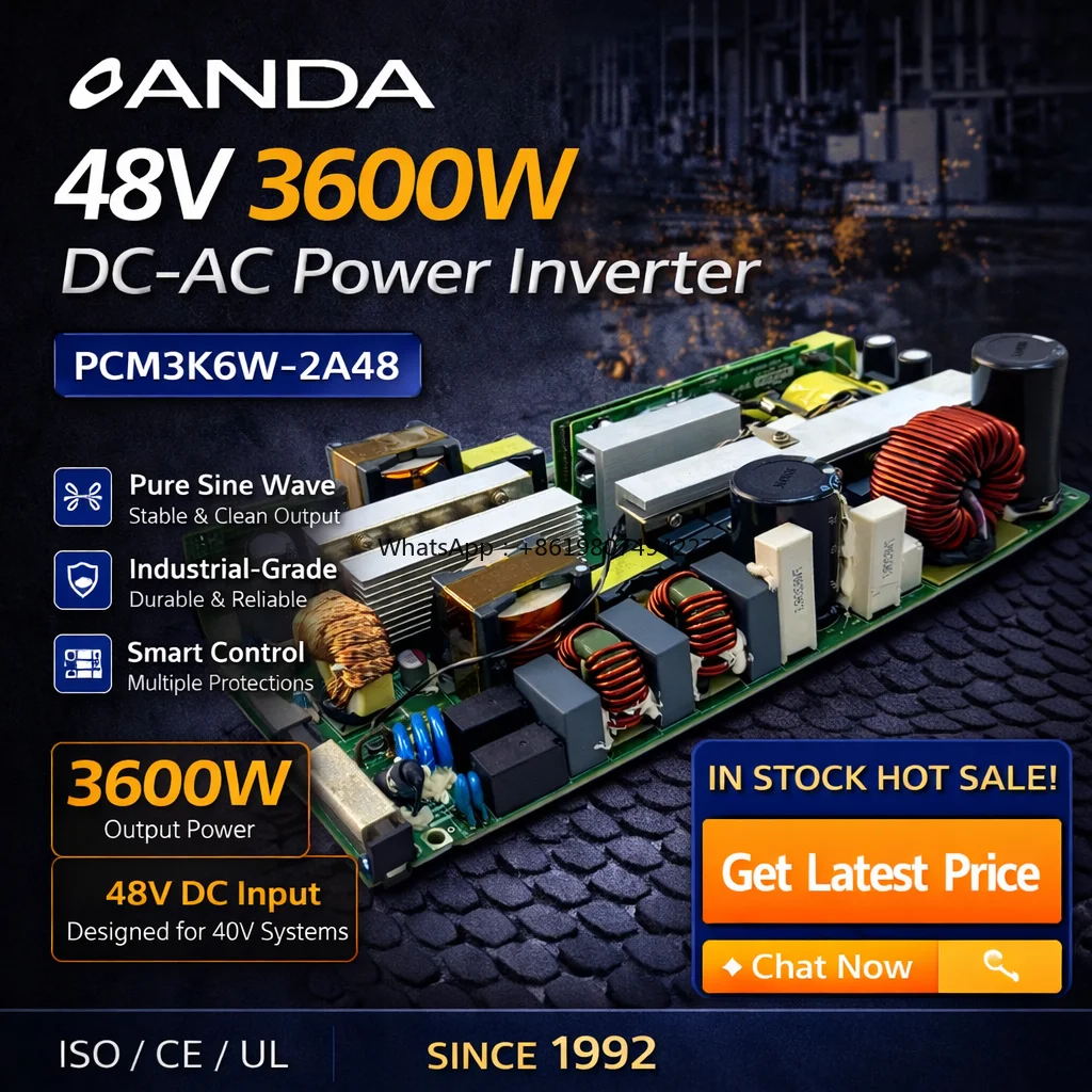 High Efficiency Bidirectional Power Inverter PCB Low THDi High Power Factor Board 48 V Inverter
