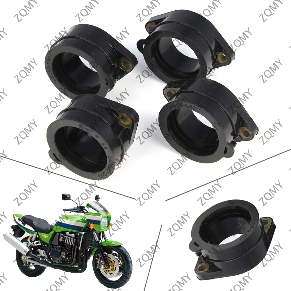 Держатель карбюратора и впускной коллектор для мотоциклов Kawasaki GPZ1100E, GPZ1100F, ZXT10E, ZRX 1200C, ZRT20AC и ZRX 1100C, ZRT10C