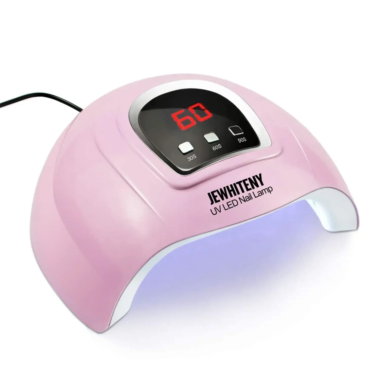 

54W UV LED Nail Lamp, Professional Gel Dryer with 3 Timers & Auto Sensor, LCD Display