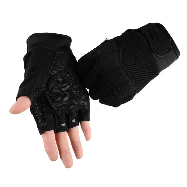 Tactical Half Finger Gloves Paratrooper Men\'s and Women\'s Outdoor Sports Mountaineering Training Fitness