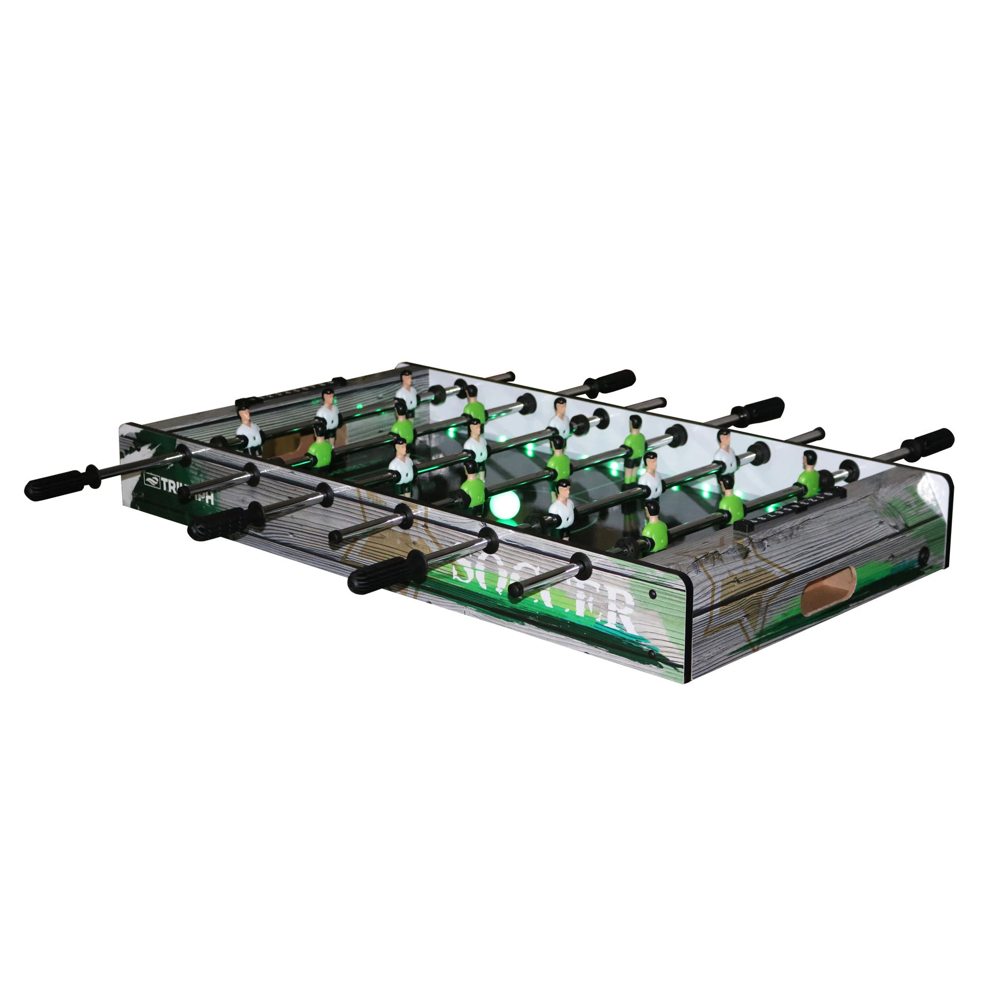 

Indoor Sport Baby Foot Soccer Game Table Football Board Game Toy Mini Wooden Football Soccer Table With LED