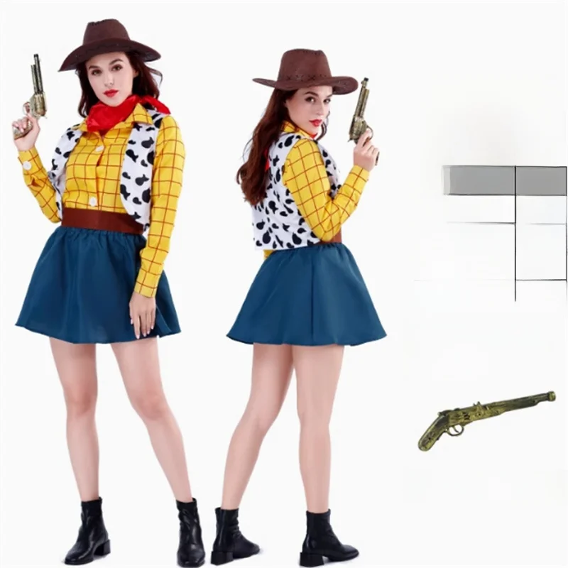 Costume de Cosplay de Cowboy occidental à capuche, tenue de spectacle sur scène loween Par pour hommes et femmes, opéra traditionnelle chinoise