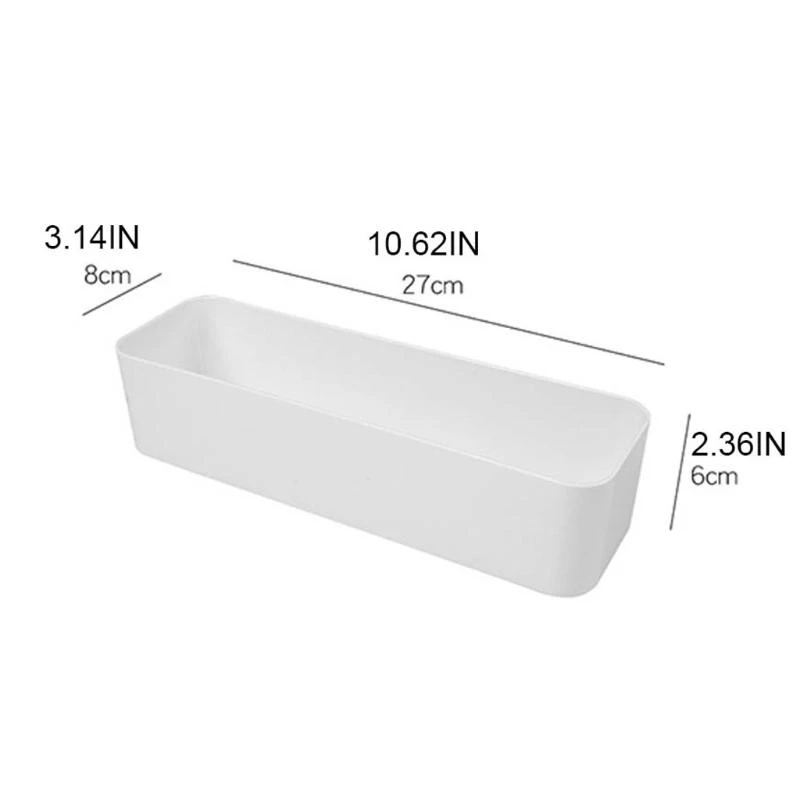 97QC Organización pared Spits Sporter White para baño oficina del baño cocina dormitorio