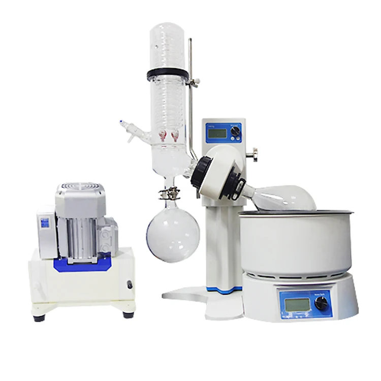 

High-Quality 1L Lab Rotary Evaporator with Chiller Set For Teaching Usage For Education