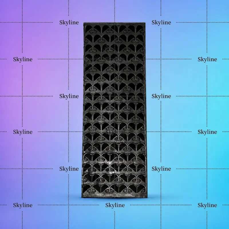 Silicone Vortex Gold Sluice Mat High Recovery Riffle Mat Replacement Pad For Portable Gold Mining Sluice Box