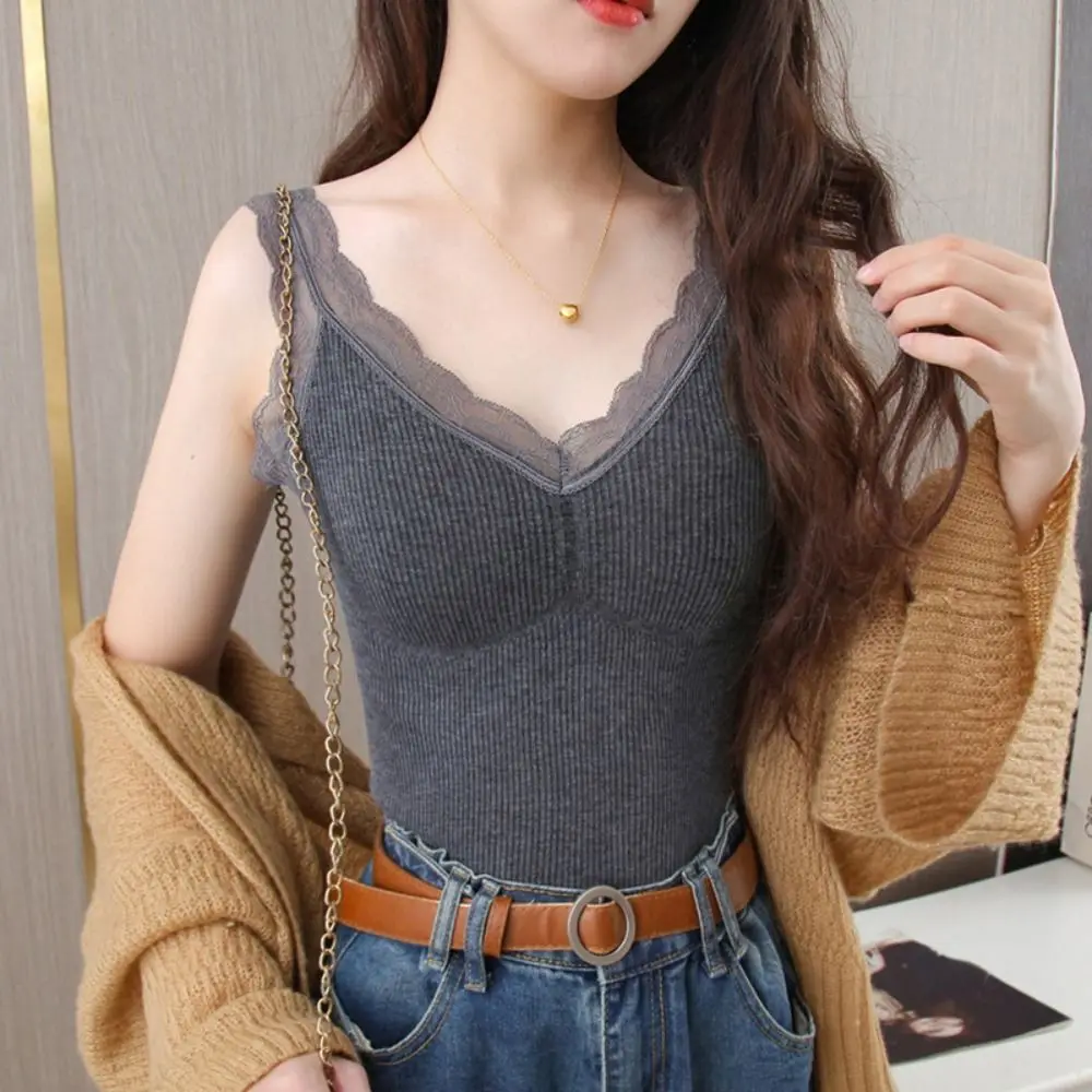Fashion Fashion Thermal Underwear Vest Thermo Lingerie Warm Top Undershirt Intimate Lace Woman Inner Wear Winter Clothing - Aliexpress Deal