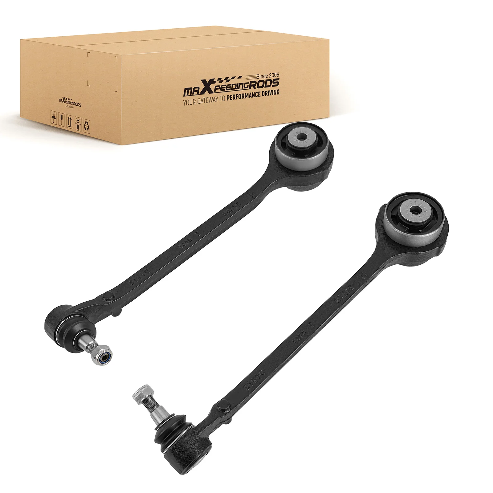 Front Lower Left & Right Control Arms for Dodge Challenger V6 3.6L 2017-2019 RWD