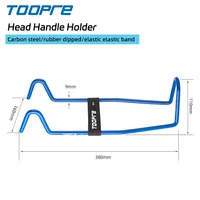 TOOPRE-estabilizador de manillar de bicicleta, herramienta antideslizante de refuerzo de manillar de bicicleta de montaña y carretera