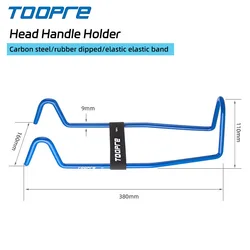 TOOPRE Bicycle Handlebar Stabilizer Mountain Road Bike Handlebar Reinforcement Anti Sway Tool