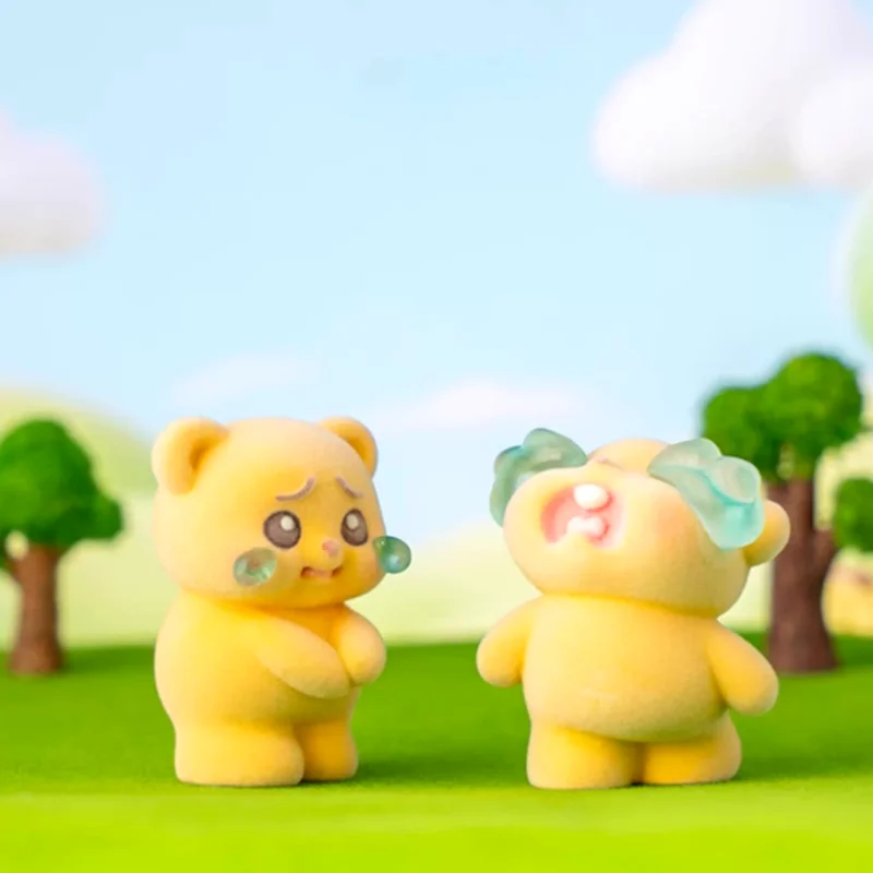 سوبر لطيف ليتل البكاء الدب صندوق أعمى Kawaii سطح المكتب زخرفة العصرية تحصيل التماثيل ألعاب رائعة ومثيرة للاهتمام #6