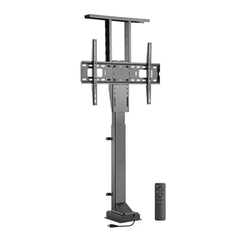 Electric Automatic Motorized TV Lift 32-75 Inch Adjustable Height Remote Control Unit TV Mounts & Carts