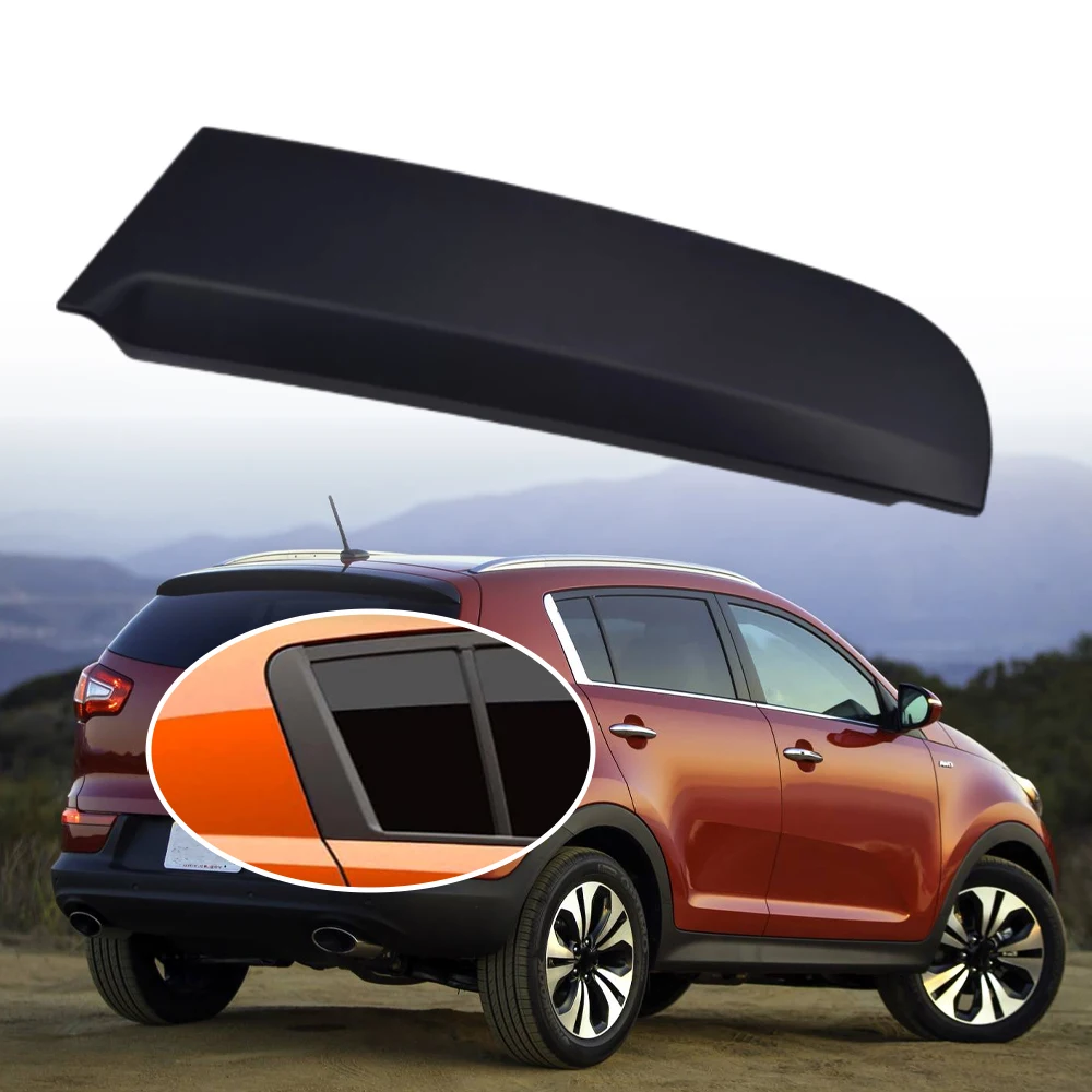 

Black C Pillar Garnish Door Rear Frame Car Rear Door Trim 83280-3W000 83270-3W000For Kia Sportage 2011 2012 2013 2014 2015 2016
