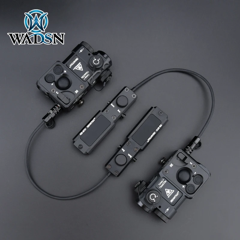WADSN Laser Sight PERST-4 GEN 3.0 Tactical Red Dot Aiming Scope Green Blue Laser IR Strobe PERST 4 Aiming with KV-D2 Switch