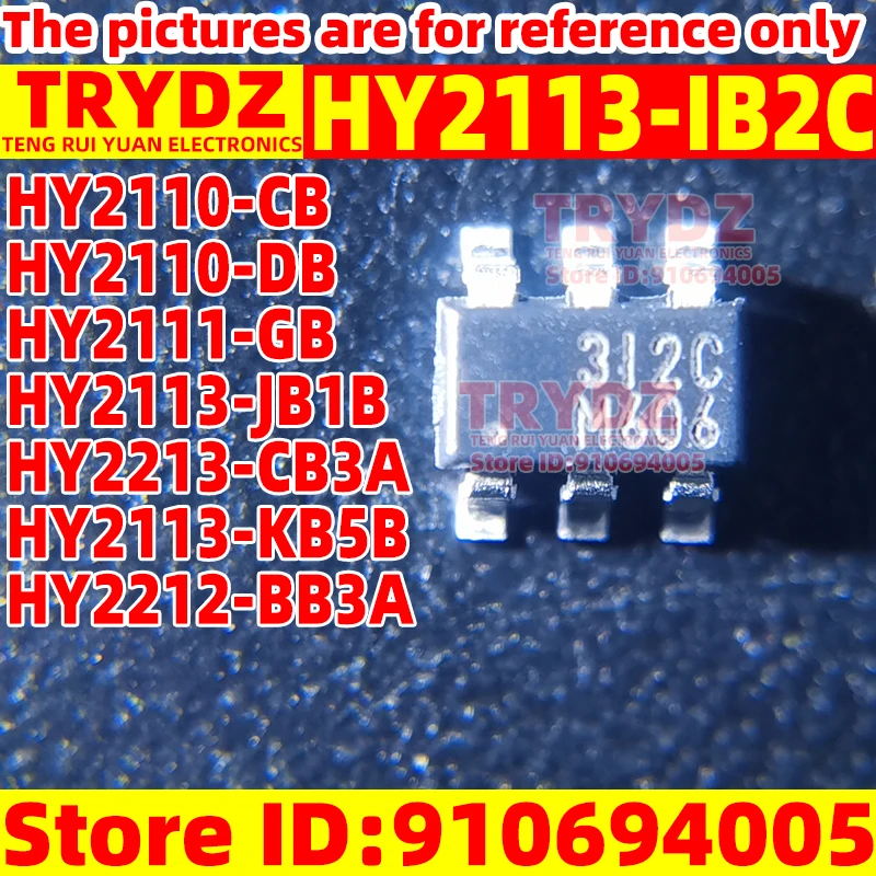 100-10pcs New HY2113-IB2C New HY2213-CB3A HY2110-CB HY2110-DB HY2113-KB5B HY2111-GB HY2113-JB1B HY2212-BB3A New HY2212