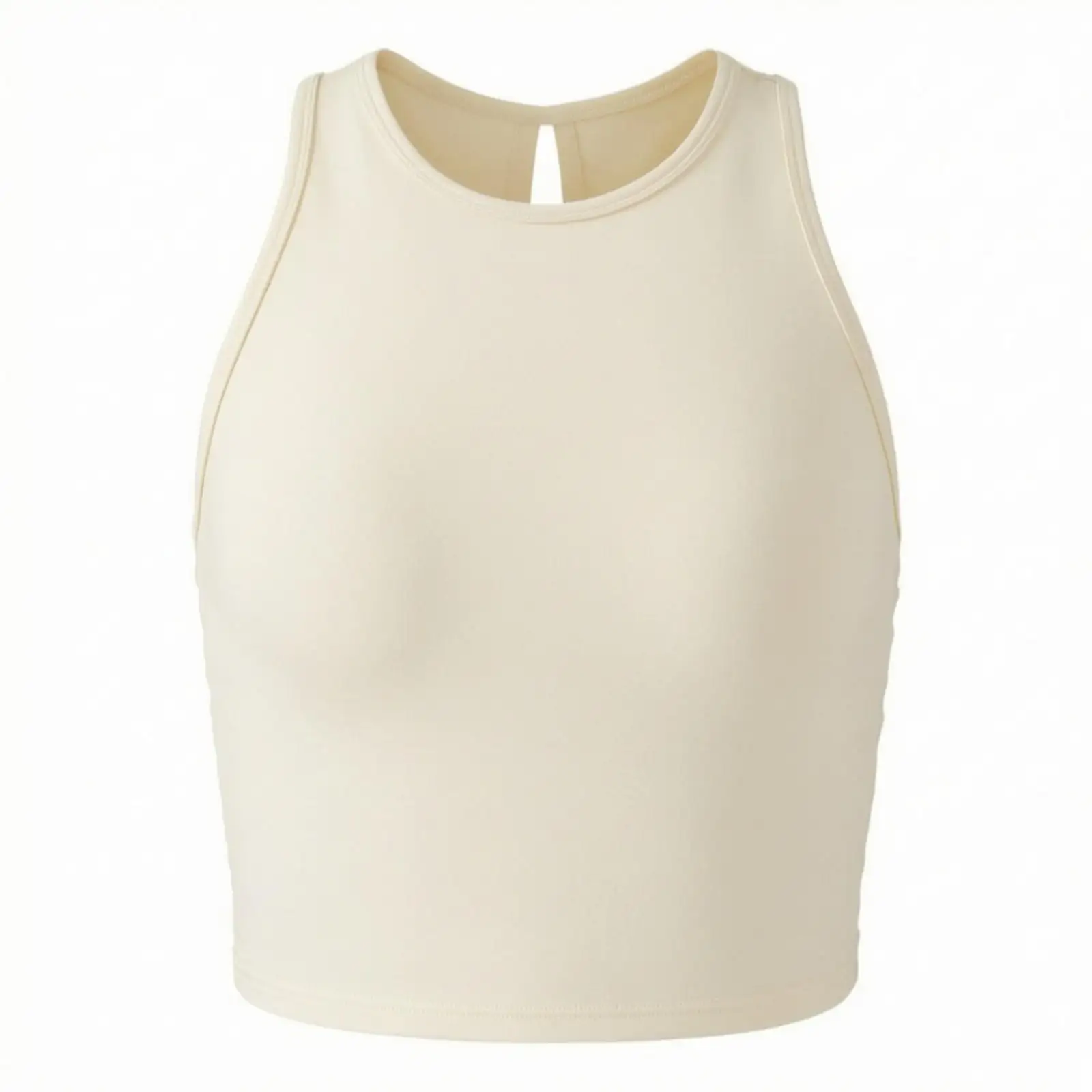 Women Workout Tank Top with Removable Cups Sports Bra Crop Shirt for Fitness Gym Yoga Running