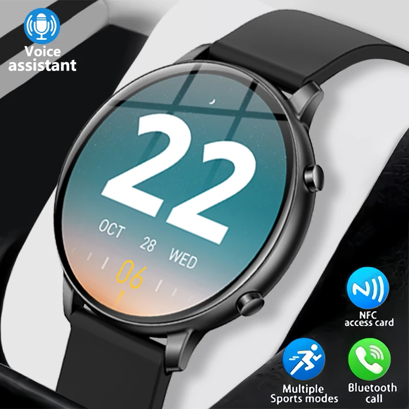 GEJIAN new smart couple call watch, 1.39-inch high-definition large screen, 5.2 Bluetooth call new smart men's call watch