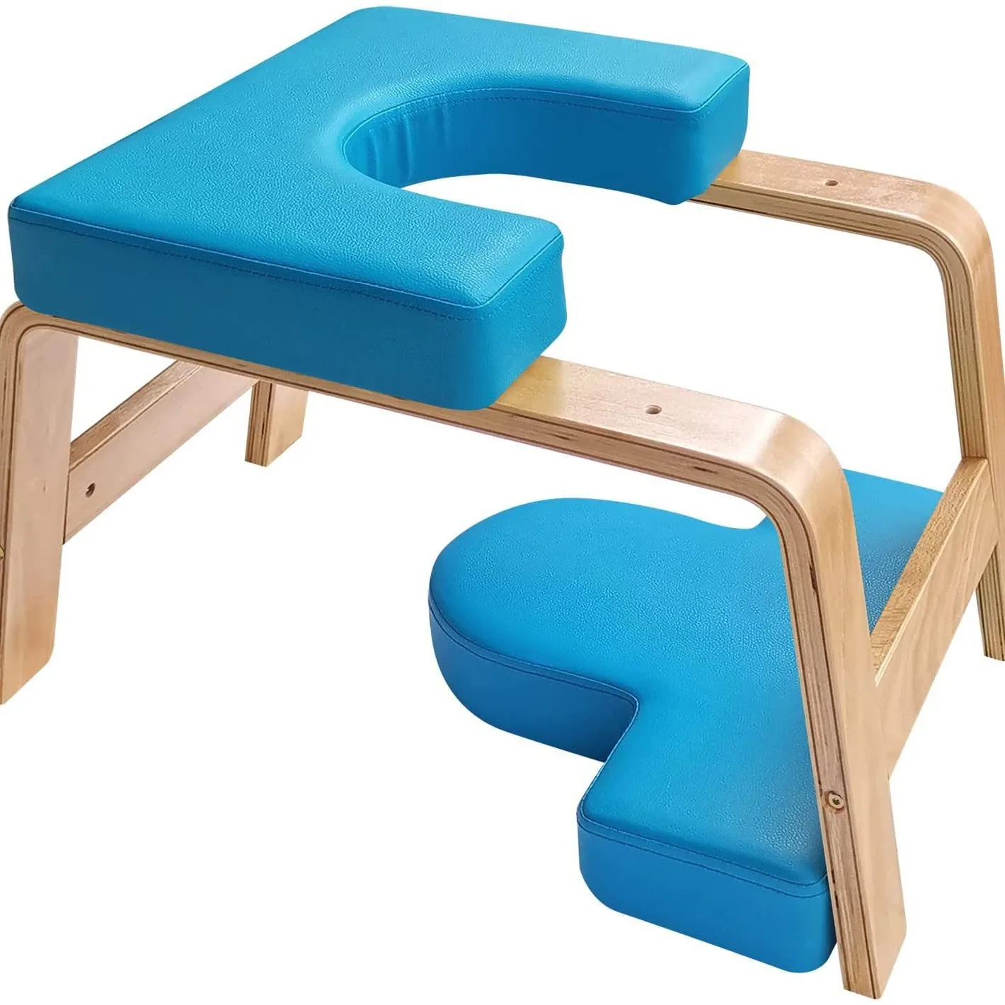 

Производители поставляют многофункциональный перевернутый табурет для йоги из цельного дерева, профессиональный вспомогательный стул, табурет для домашнего фитнеса и артефактов