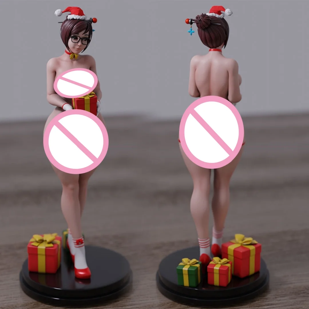 

Масштаб 1/24, фигурка из смолы, Рождественская девушка, Nsfw, сборная модель, комплект, разобранная и неокрашенная игрушка для 3D-печати