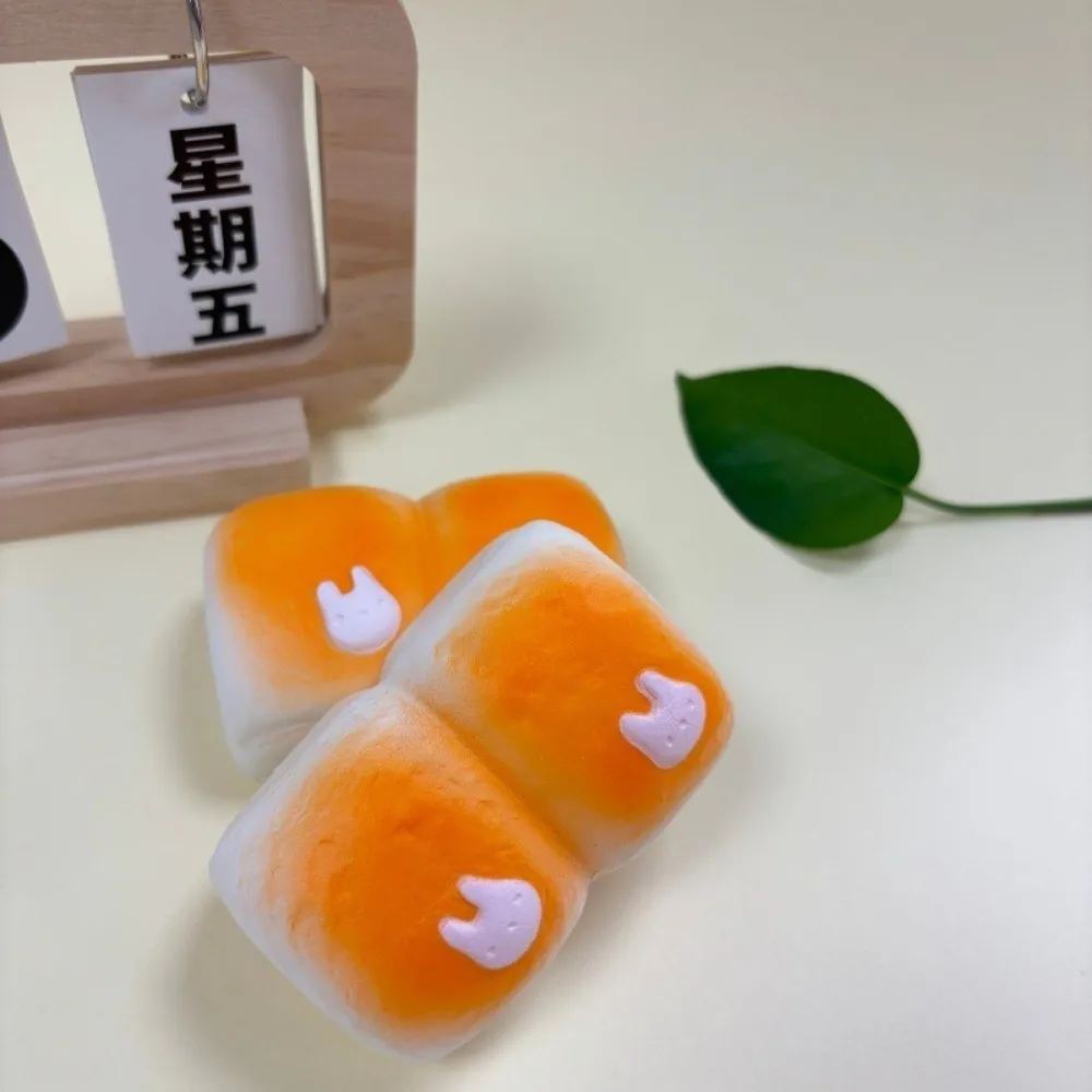 Slow Rebound Simulation Bread Pinch Photo Props Stress Relief Squeeze Stress Hand Relaxation Realistic Food Fidget Party Gift