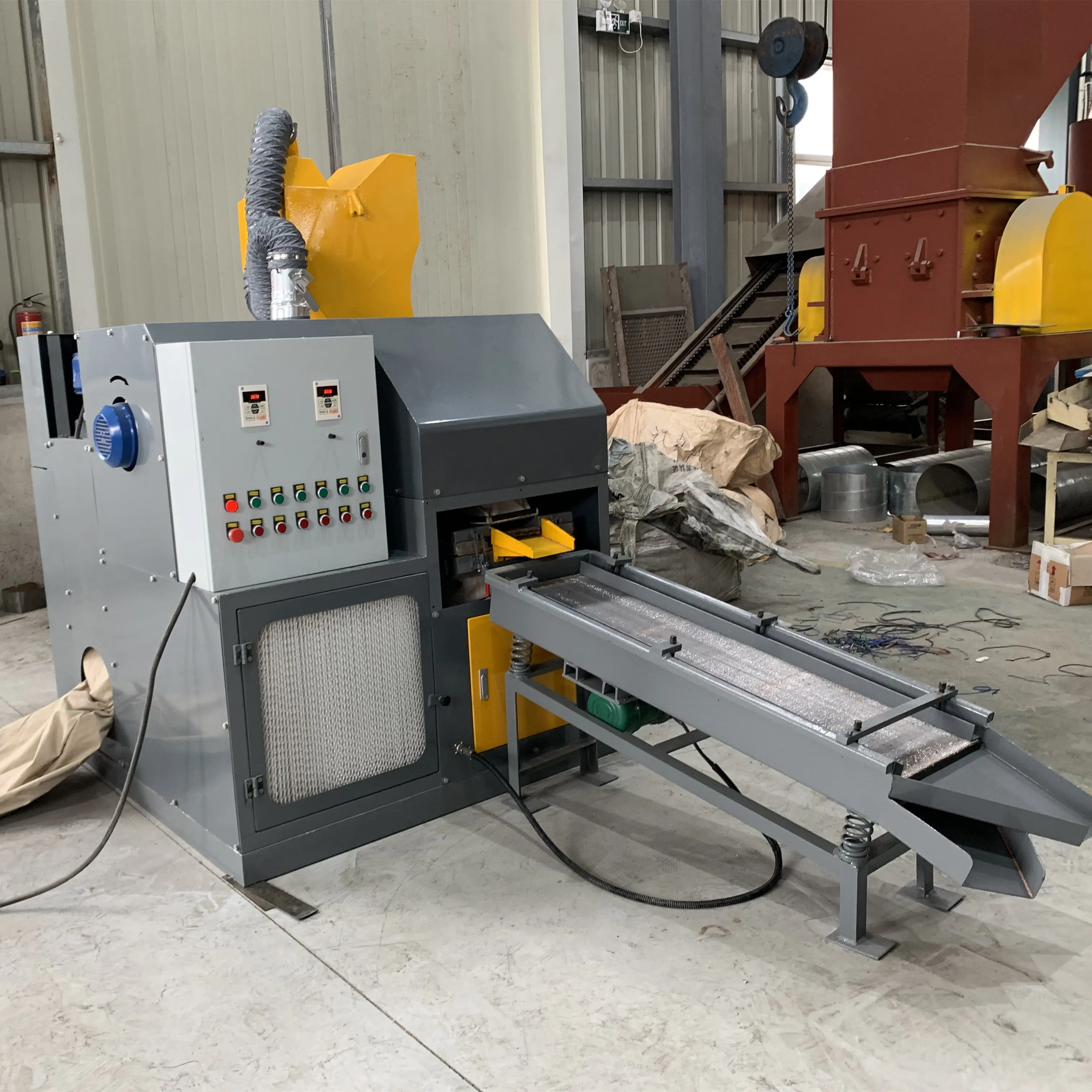 Cheapest Factory Price Pvc Copper Separation 2022 VANER Cables Separator Machine  for Wire Recycling Made in China