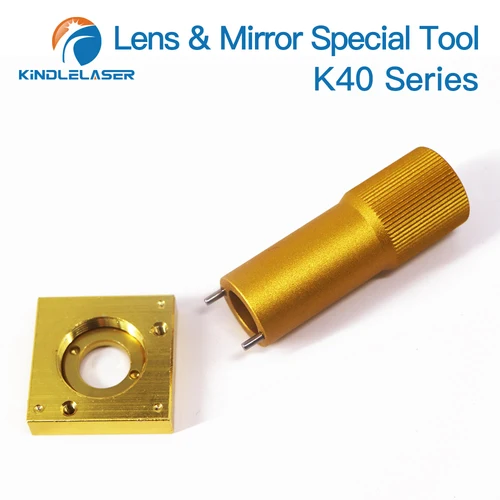 Imagen 2 del producto Herramienta KINDLELASER para quitar e instalar tuerca de bloqueo de tubo de lente y tuerca de fijación de espejo Reflector para cabezal láser serie K40
