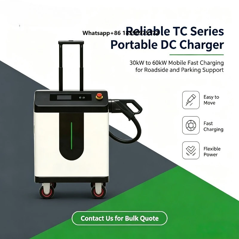 Mobile Energy Storage EV Charger Vehicle With Fast Charging Solution for Electric Cars PX