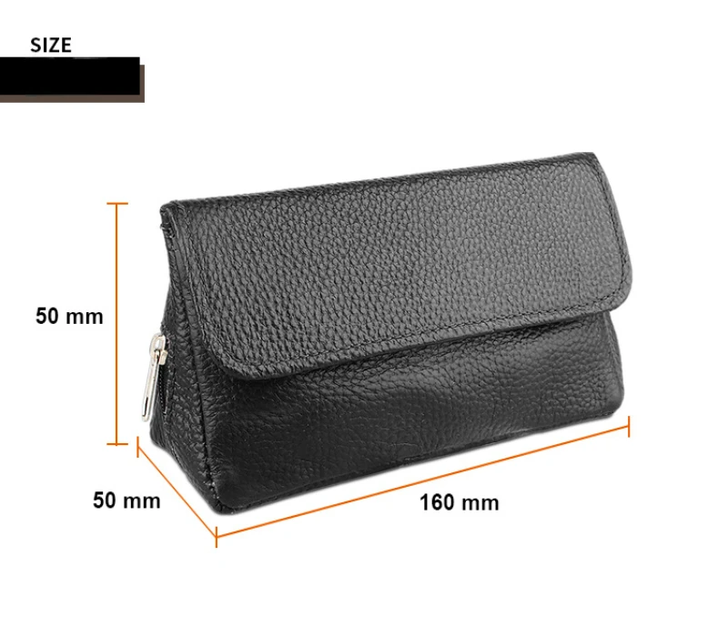 Portable Leather Tobacco Bag, Double-Layer Pipe Bag, Smoking Tobacco Case, Carrying Storage Accessories