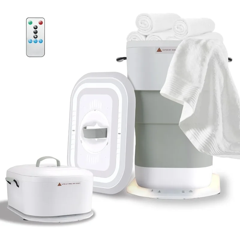 

Складной подогреваемый полотенцесушитель home.27L для ванной комнаты с ручкой – ведро-полотенцесушитель с функцией регулировки времени и автоматического отключения