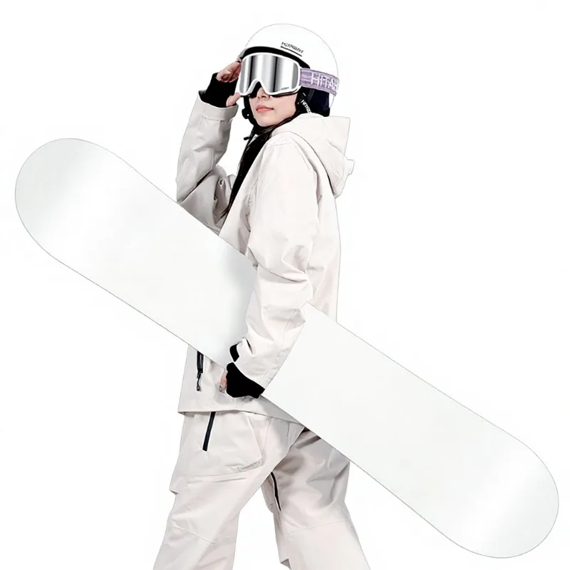 Customizable freestyle two-way all-round adult snowboard snowboard snowboard ski equipment flat flower engraving model
