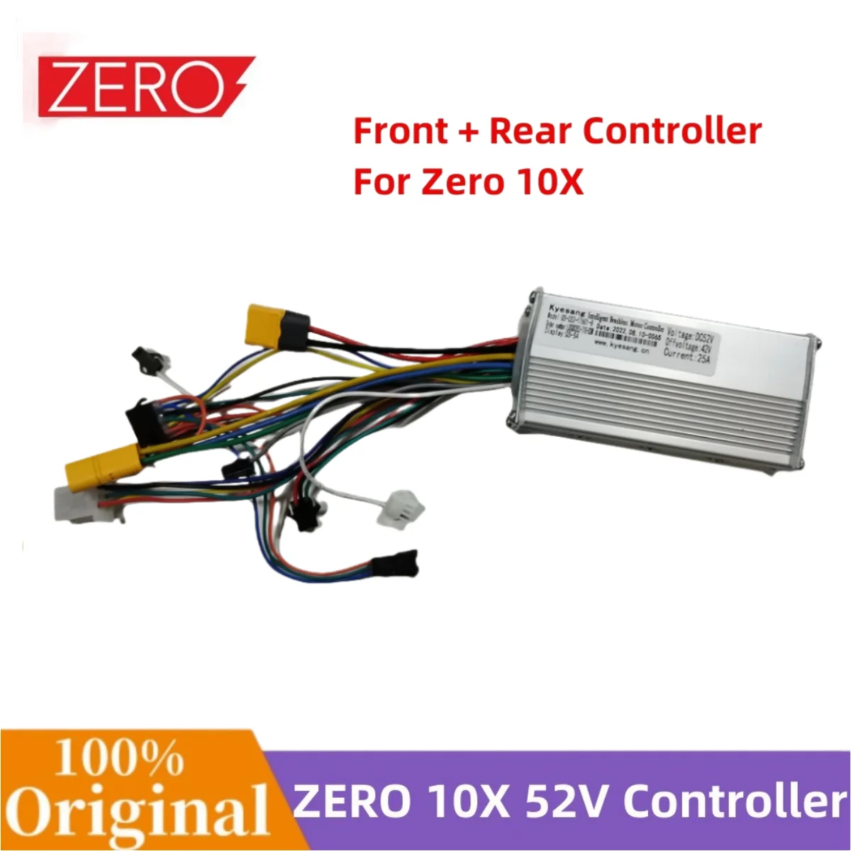 Original ZERO 10X Front / Rear Scooter Controller Electric Skateboard Mainboard 52V  Speed