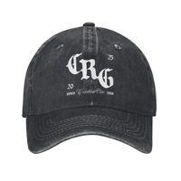 Rapper Central Cee Can't Rush Greatness Baseball Caps Casual Distressed Denim Washed World Tour 2025 Sun Cap Unisex Outdoor Hat