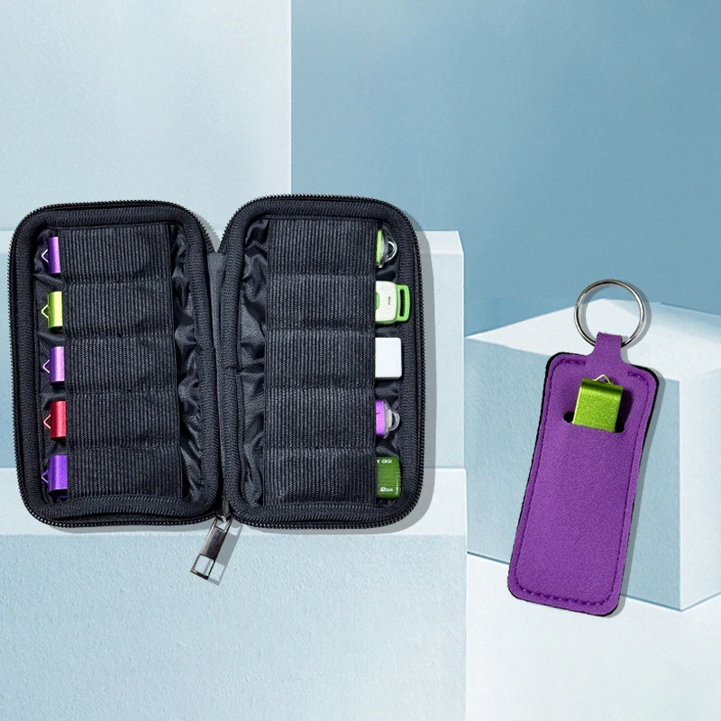 USB Flash Drive Case Storage Case Holder Storage Bag USB Flash Drive Electronic Accessories Organizer For USB Flash - New Design