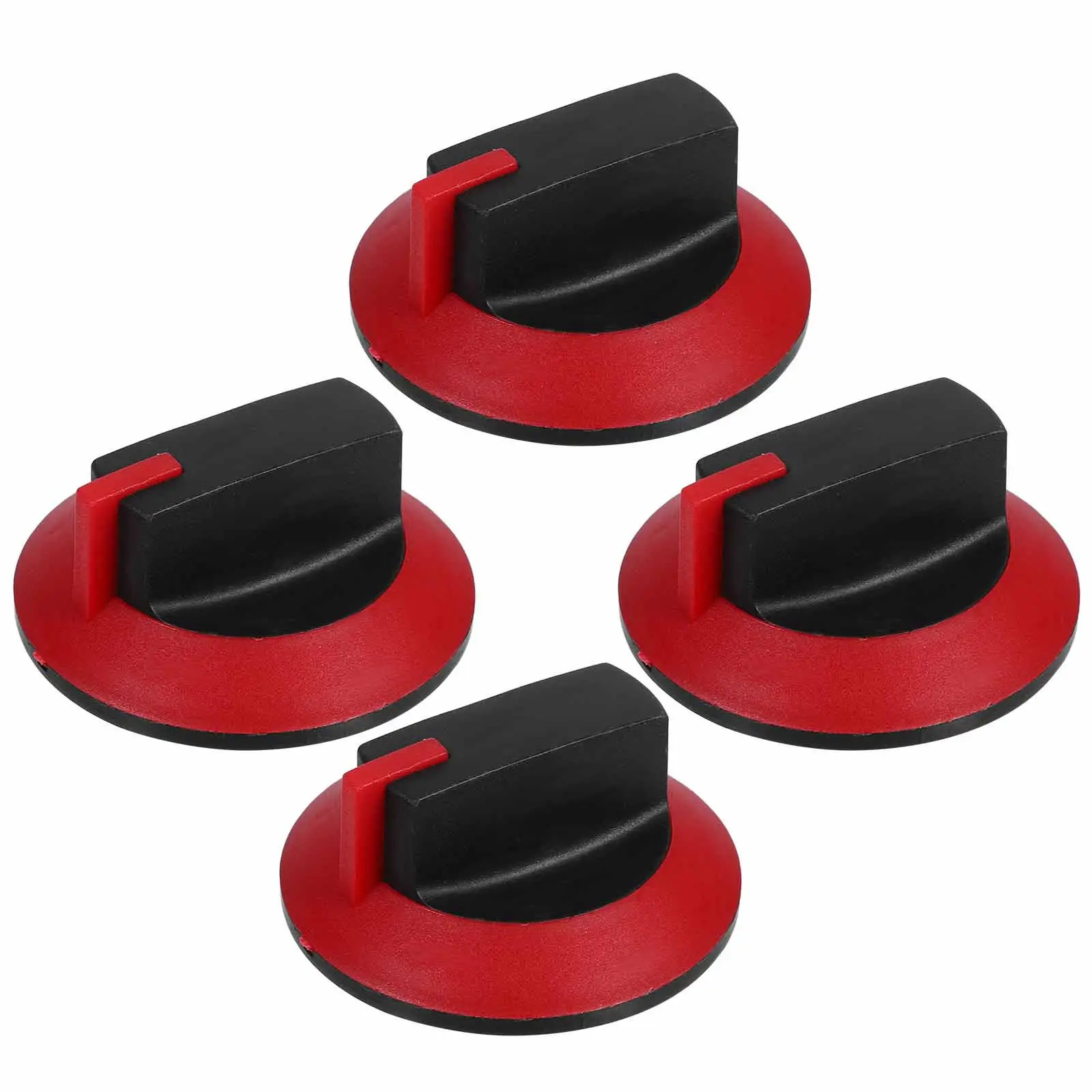 4Pcs Gas Stove Knobs Plastic Replacement Household Stove Control Knobs Easy Install Kitchen Supplies Gas Range