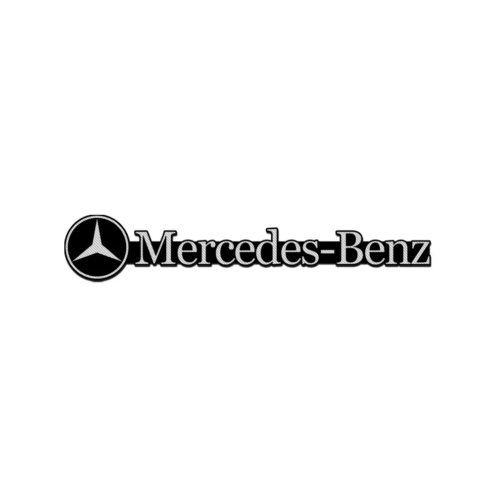 4PCS 3D aluminum speaker stereo speaker badge emblem Sticker for Mercedes Benz B/C/E/S Class A Class C200L GLC GLK CLA GLA