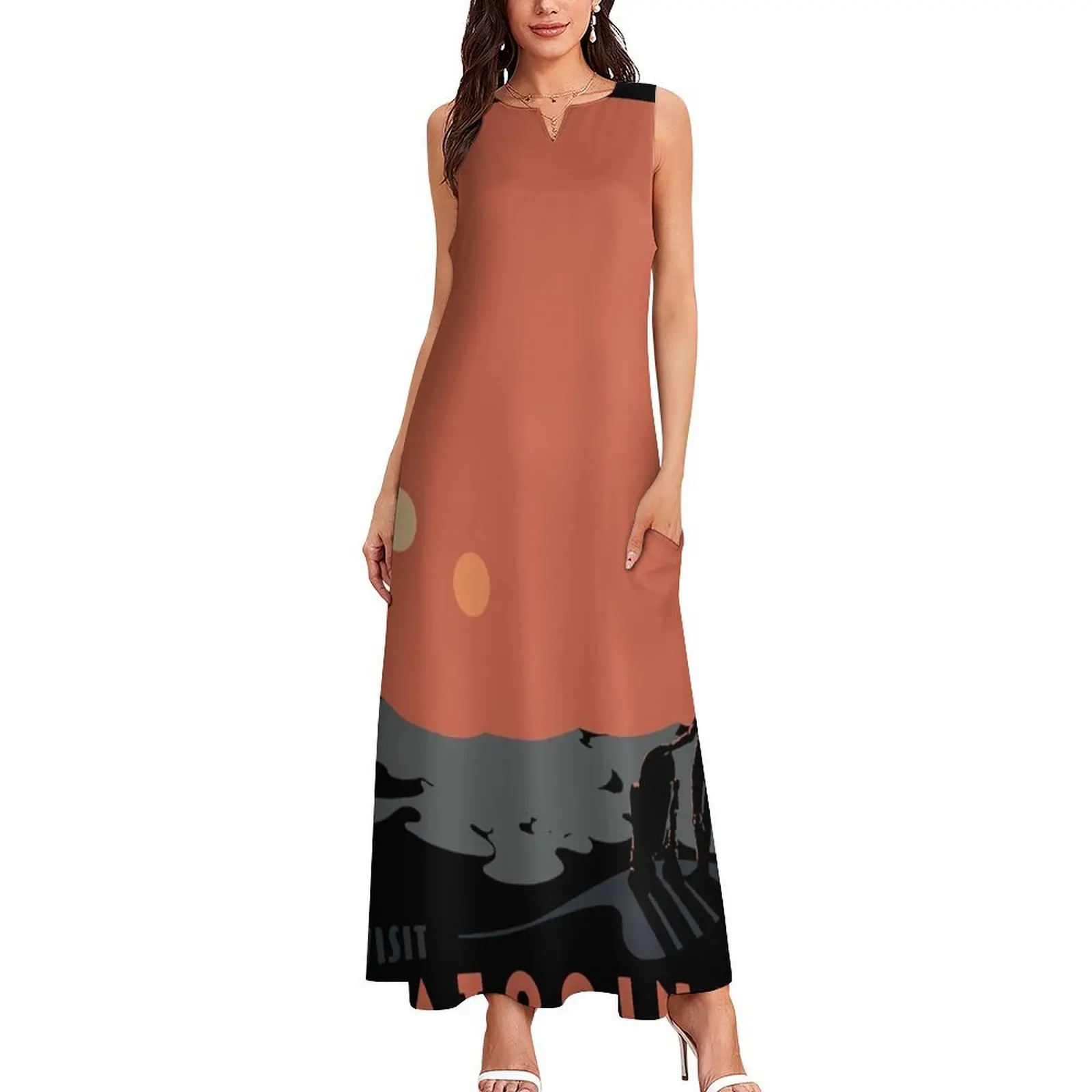 Visit Tatooine Classic Long Dress elegant dresses for women Women's skirt