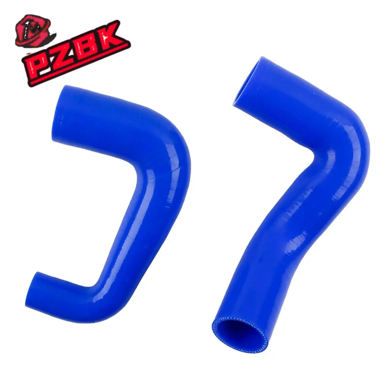 2PCS For 2004-2007 Smart Fortwo & Roadster 0.8L Diesel Turbo Silicone Turbo Hoses Kit 2005 2006