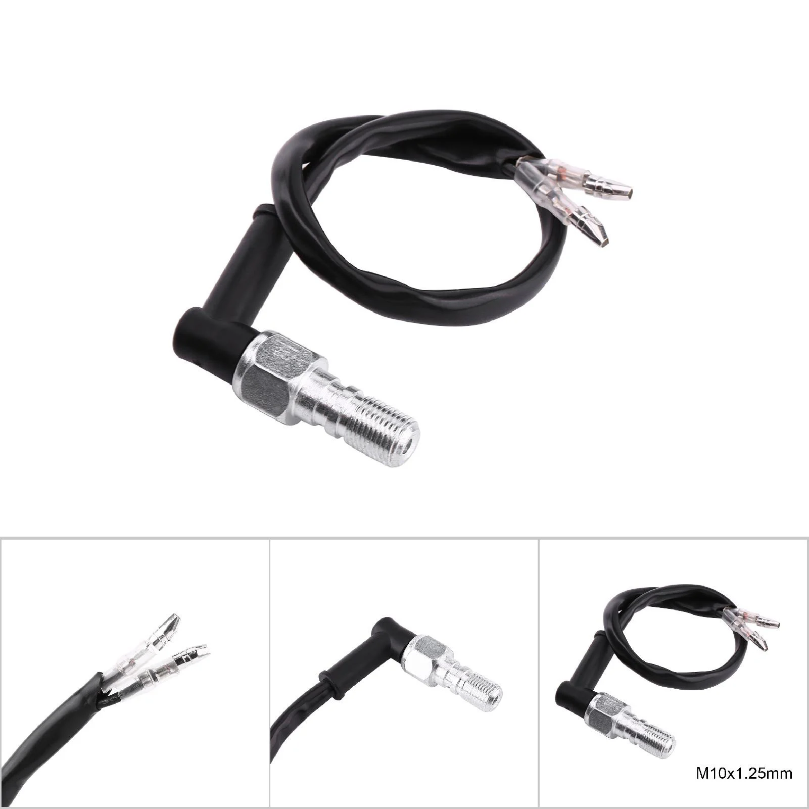 Motorcycle Rear Hydraulic Brake Light  Includes Washer Hydraulic Brake Modification Part