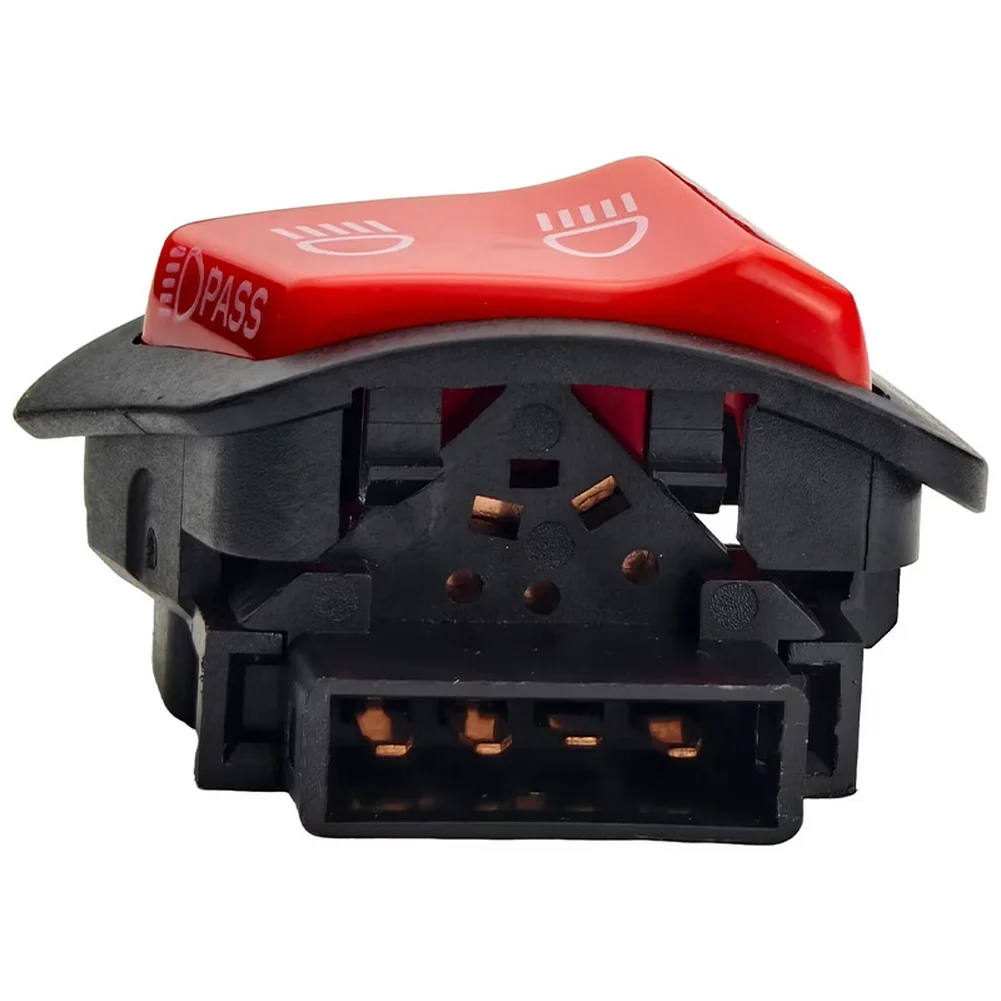 

Motorcycle Dimmer Switch with Pass for GY6 ATV Dirt Bike Moped Scooter Compatible with Wide Range of Motorcycle Types