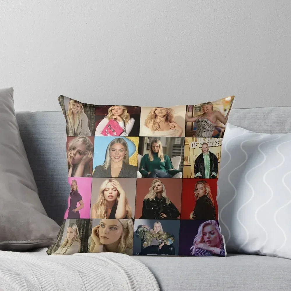 

Renee Rapp Photo Collage Art Throw Pillow Sofa Pillow Cover luxury decor Pillow Covers Decorative