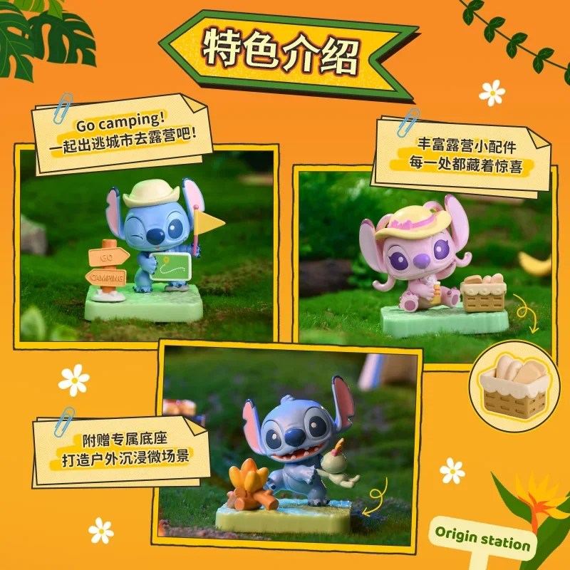 Disney Stitch Blind Box City Escape Plan Series Ornaments Peripherals Beautiful Gifts Cute Dolls
